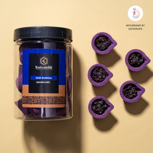 Oud Guggal Dhoop cup 30pcs