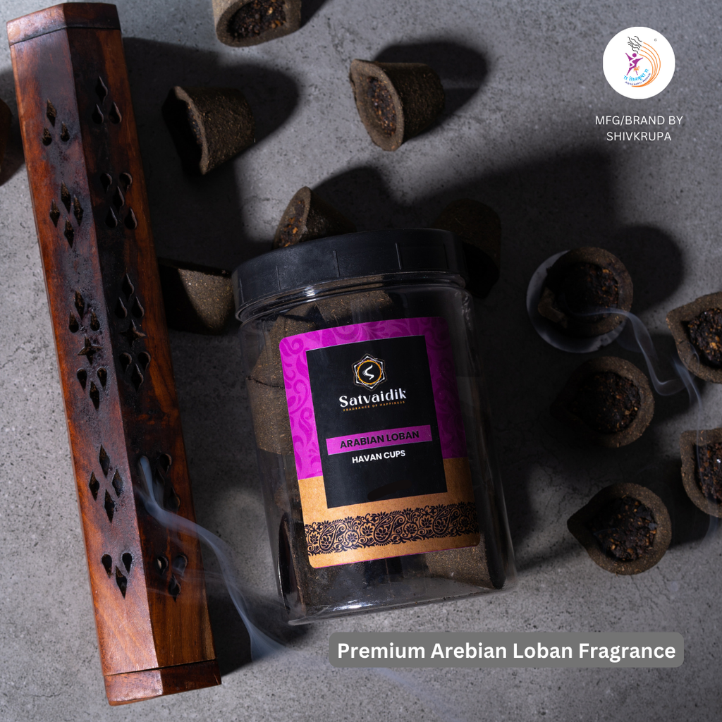Arebian Loban Dhoop Cups 24pcs
