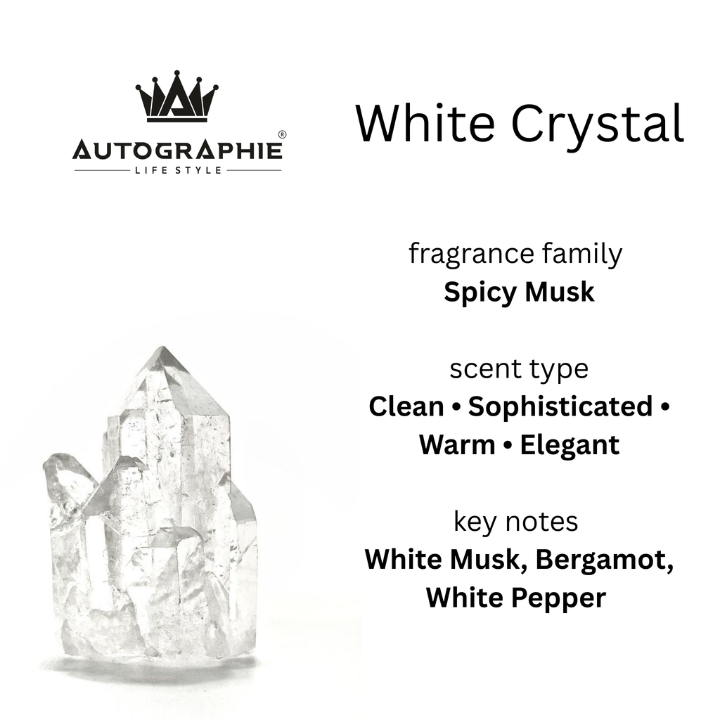White Crystal Luxury Air Freshener