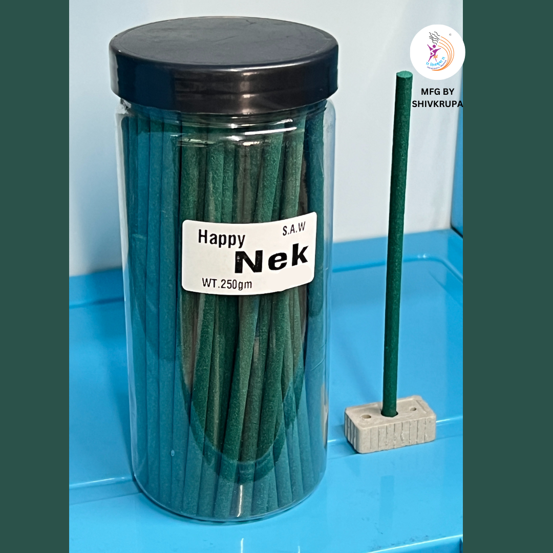 Happy Neck Dhoop Sticks Long 6 Inch (250g)