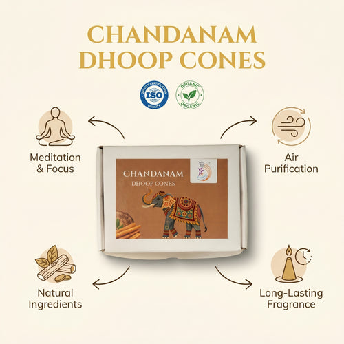 Chandanam Dhoop Cones 200gm