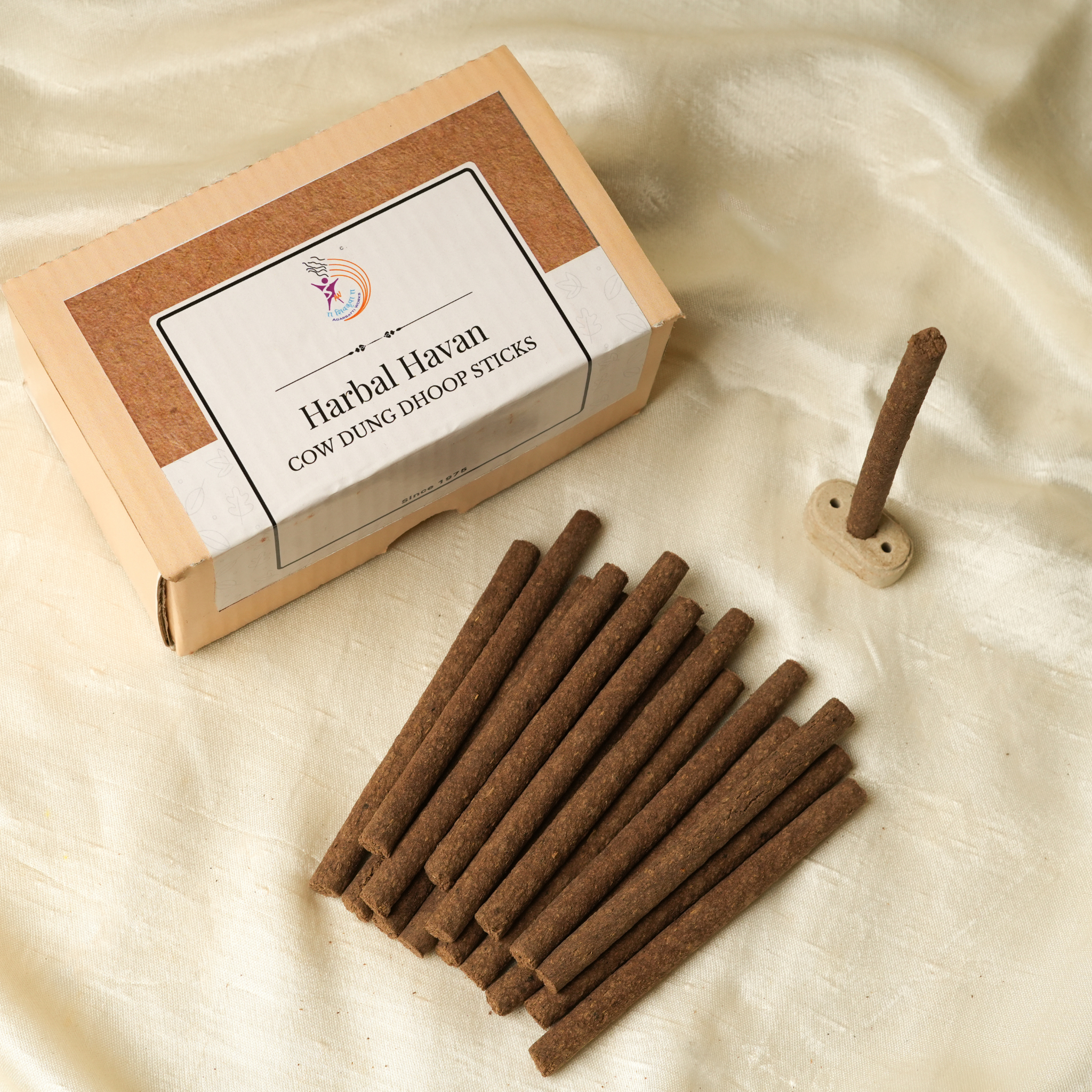 Herbal Havan Cow Dung Dhoop Sticks 200gm