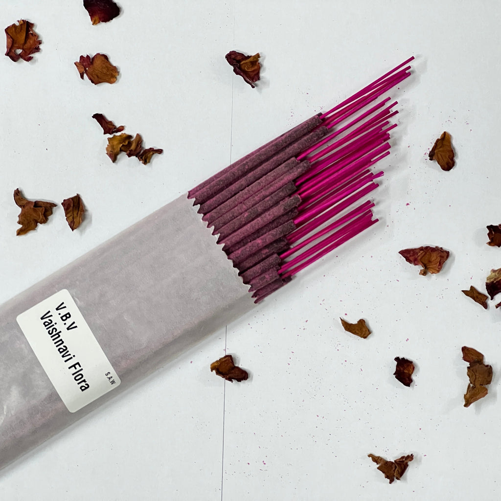 Luxury VBV Vaishnavi Rose Flora Agarbatti (200gm)