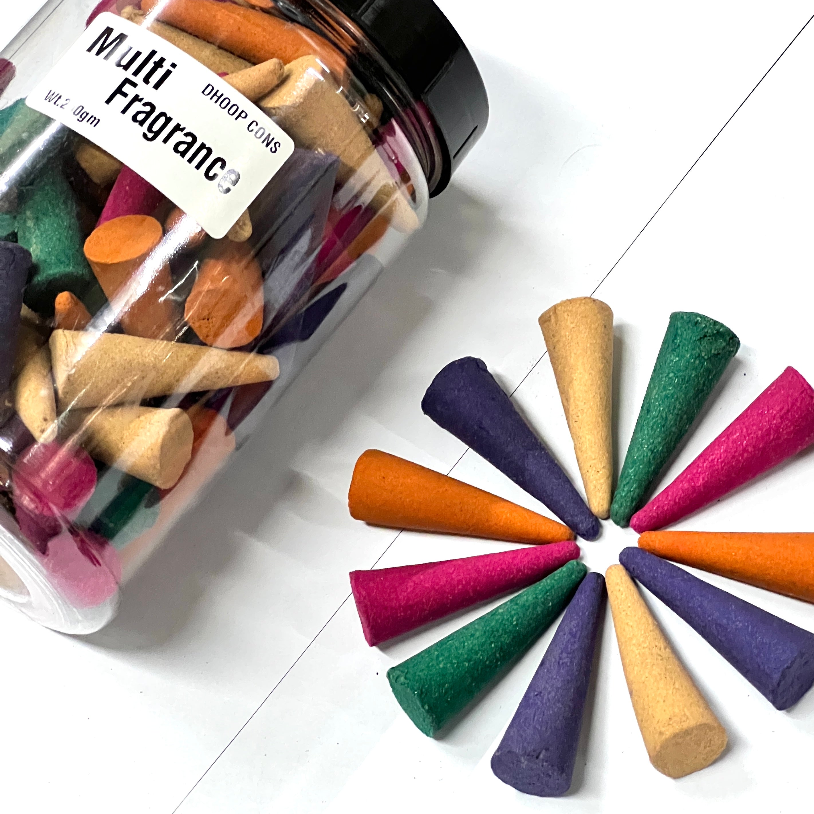Multi Fragrance Dhoop Cones (250g)