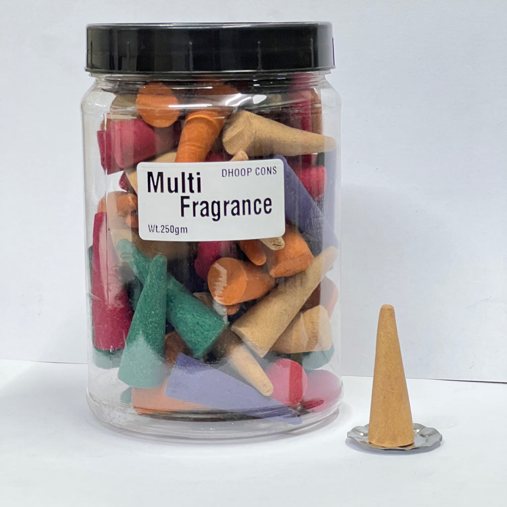 Multi Fragrance Dhoop Cones (250g)