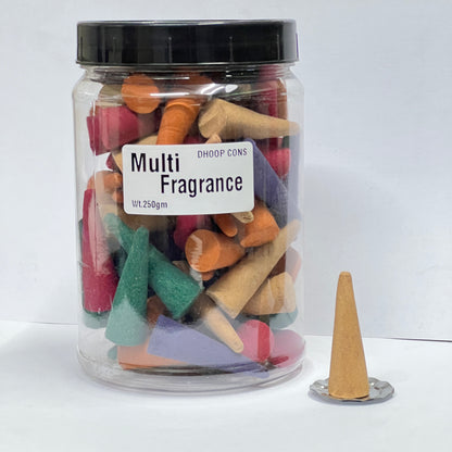 Multi Fragrance Dhoop Cones (250g)