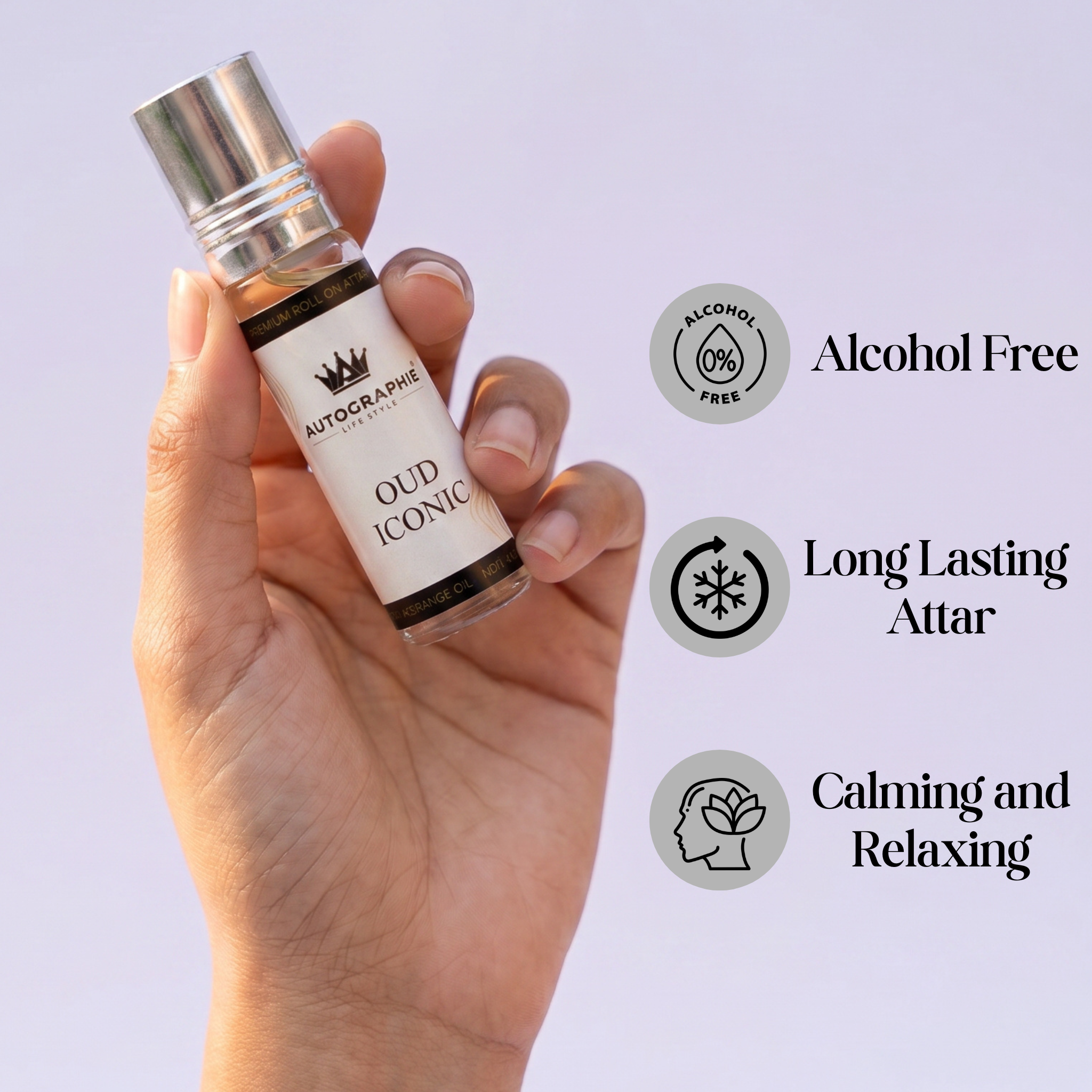 Oud Iconic Attar | Premium White Oud & Luminous Oriental Attar