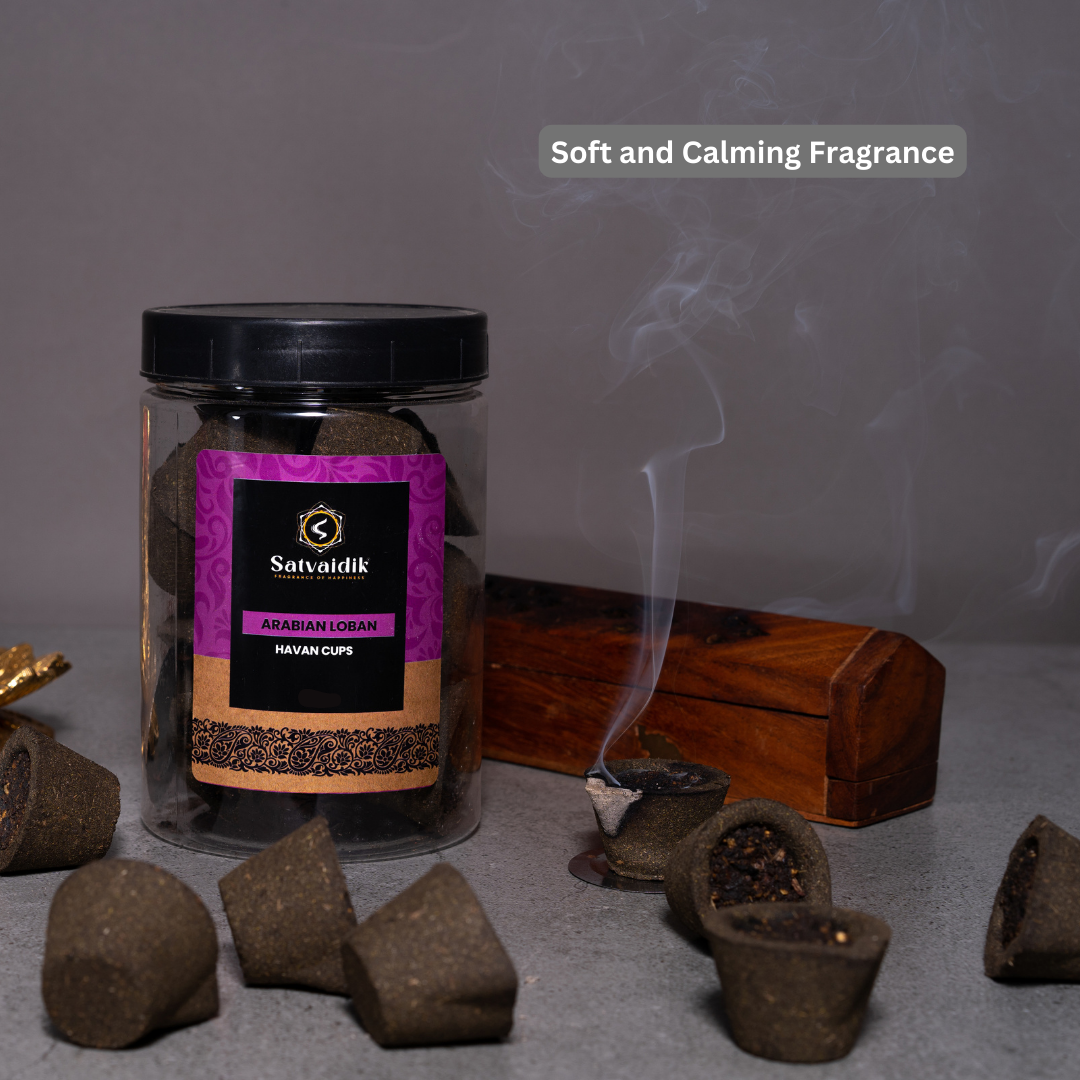 Arebian Loban Dhoop Cups 24pcs