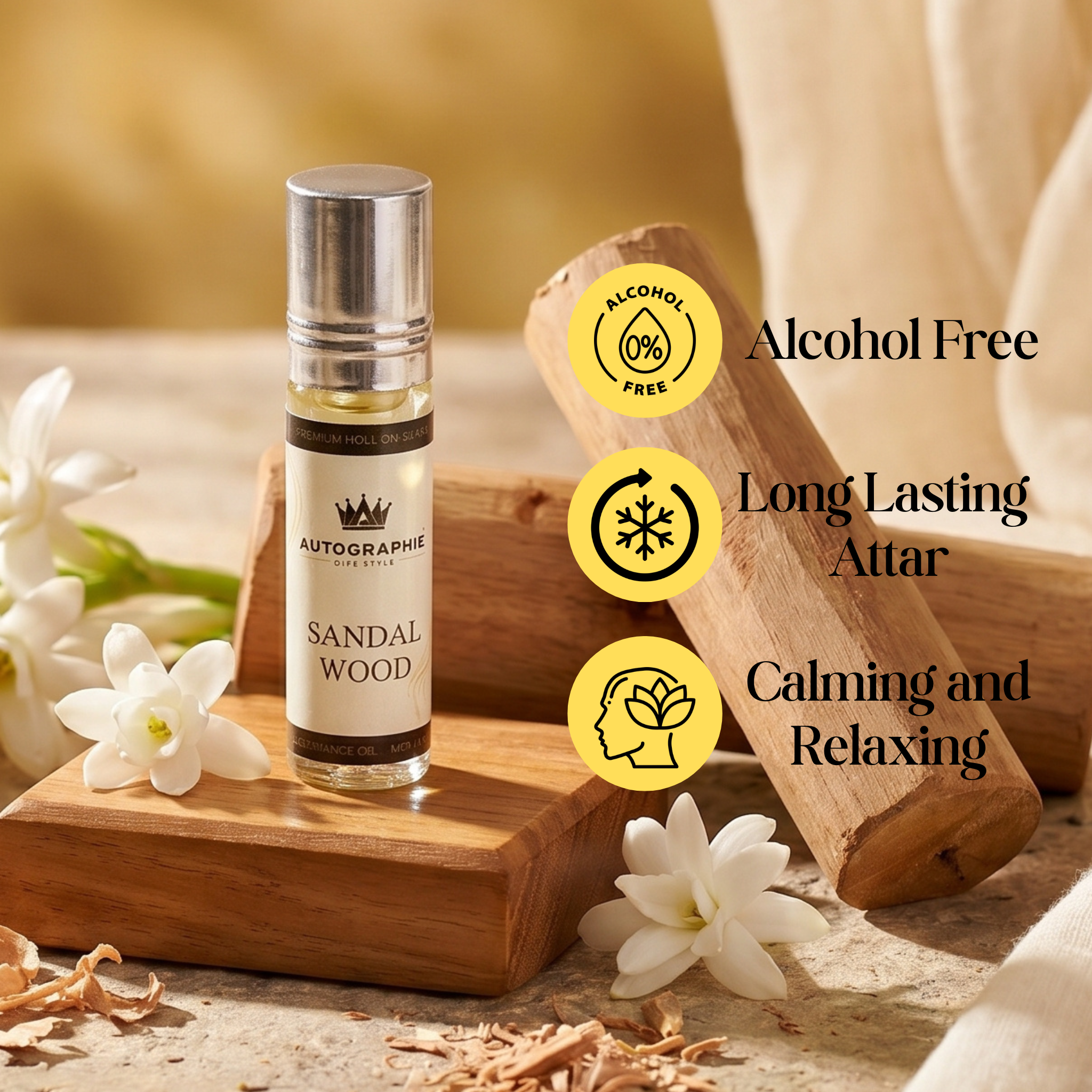 Sandalwood Attar | Pure Chandan Fragrance Oil