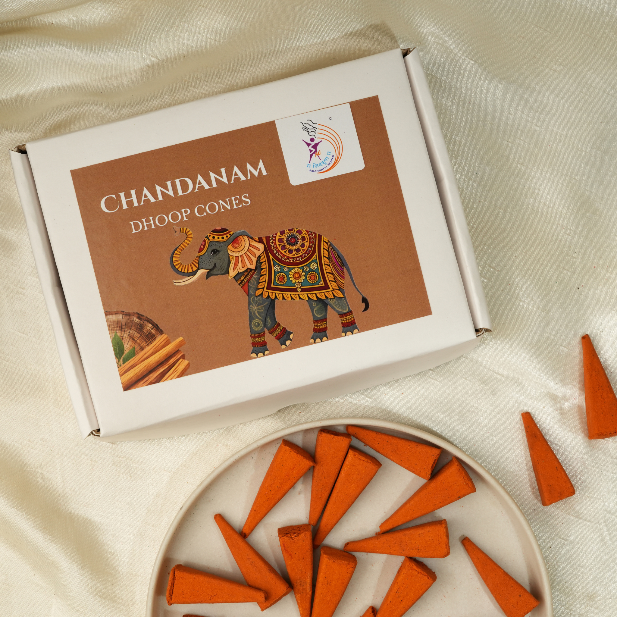 Chandanam Dhoop Cones 200gm