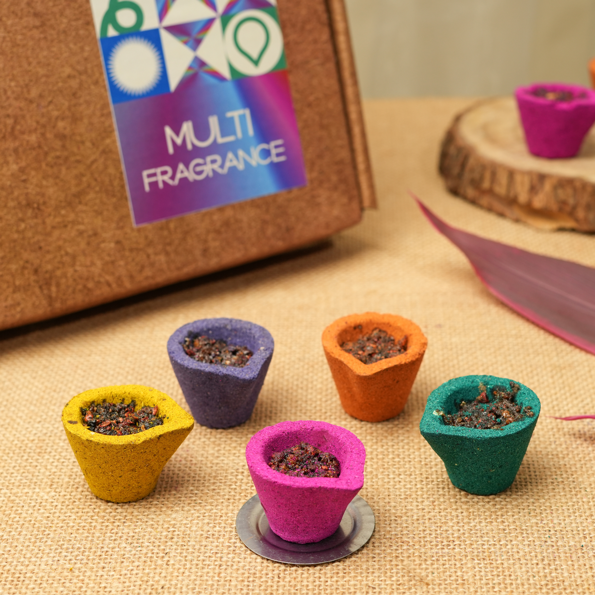 Multi Fragrance Havan Cup 24pcs