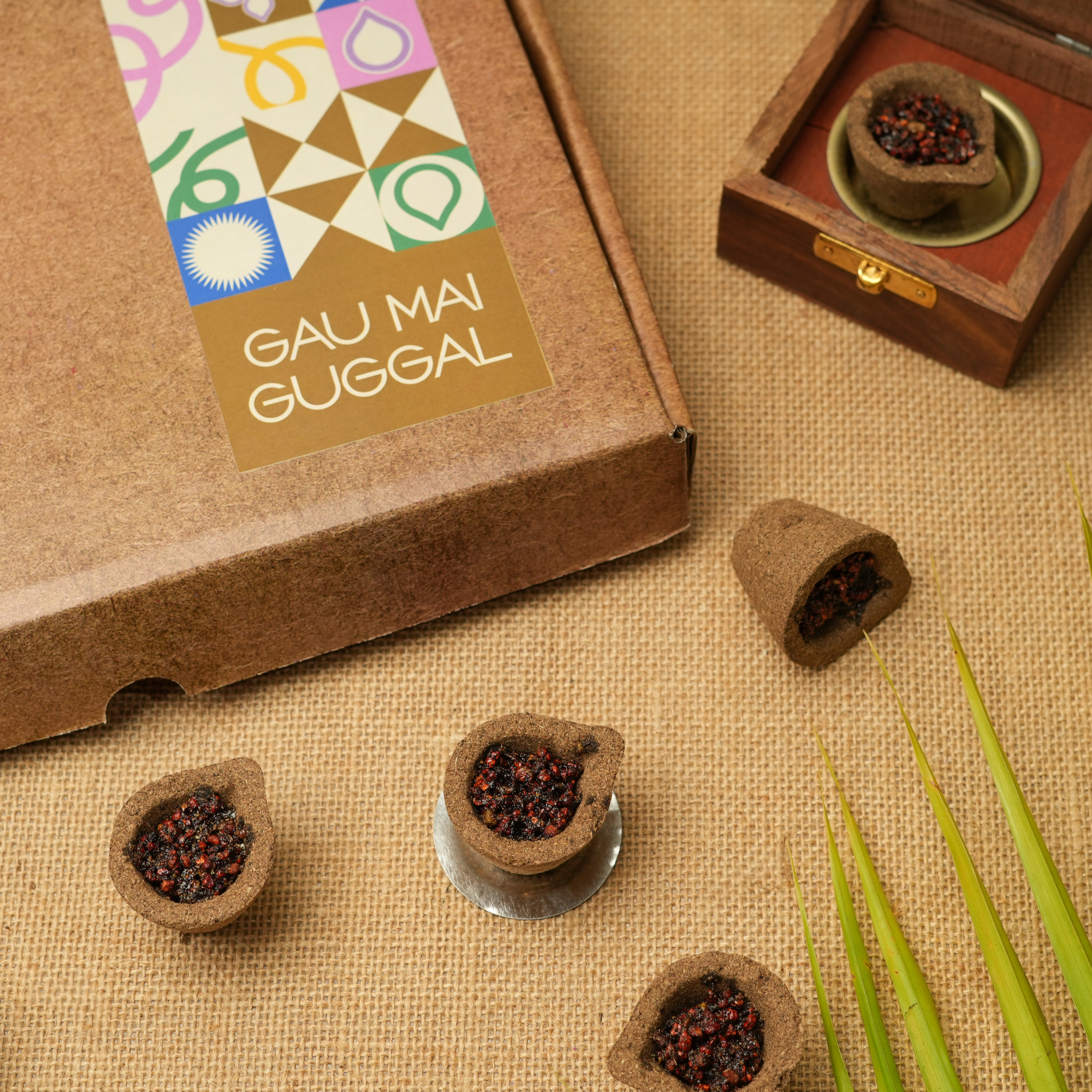 Gau Mai Guggal Havan Cup 24pcs