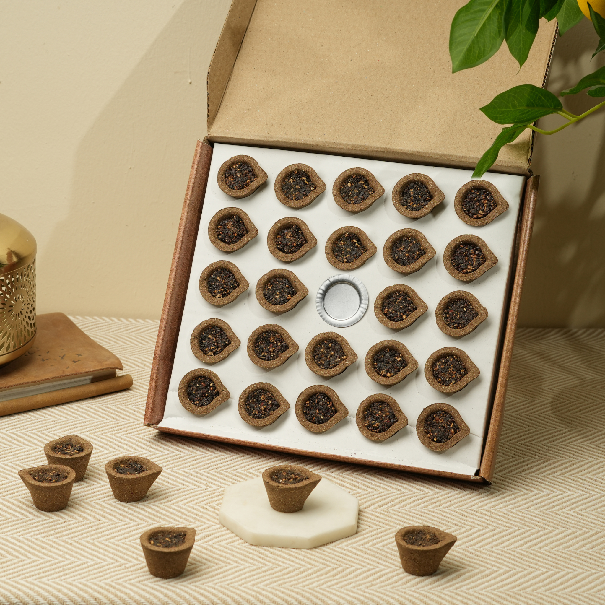 Vaishnavi Gau Guggal Havan Cup 24pcs