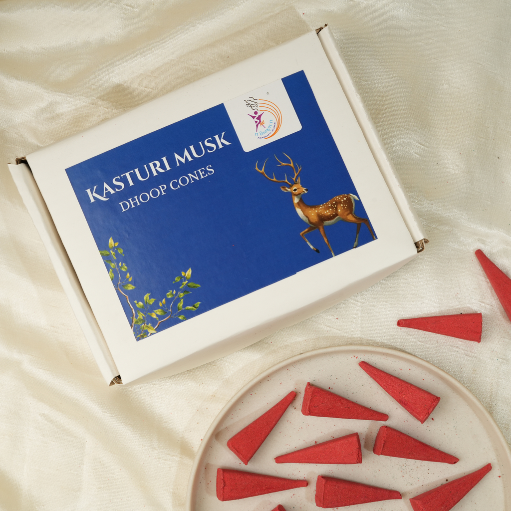 Kasturi Musk Dhoop Cones 200gm