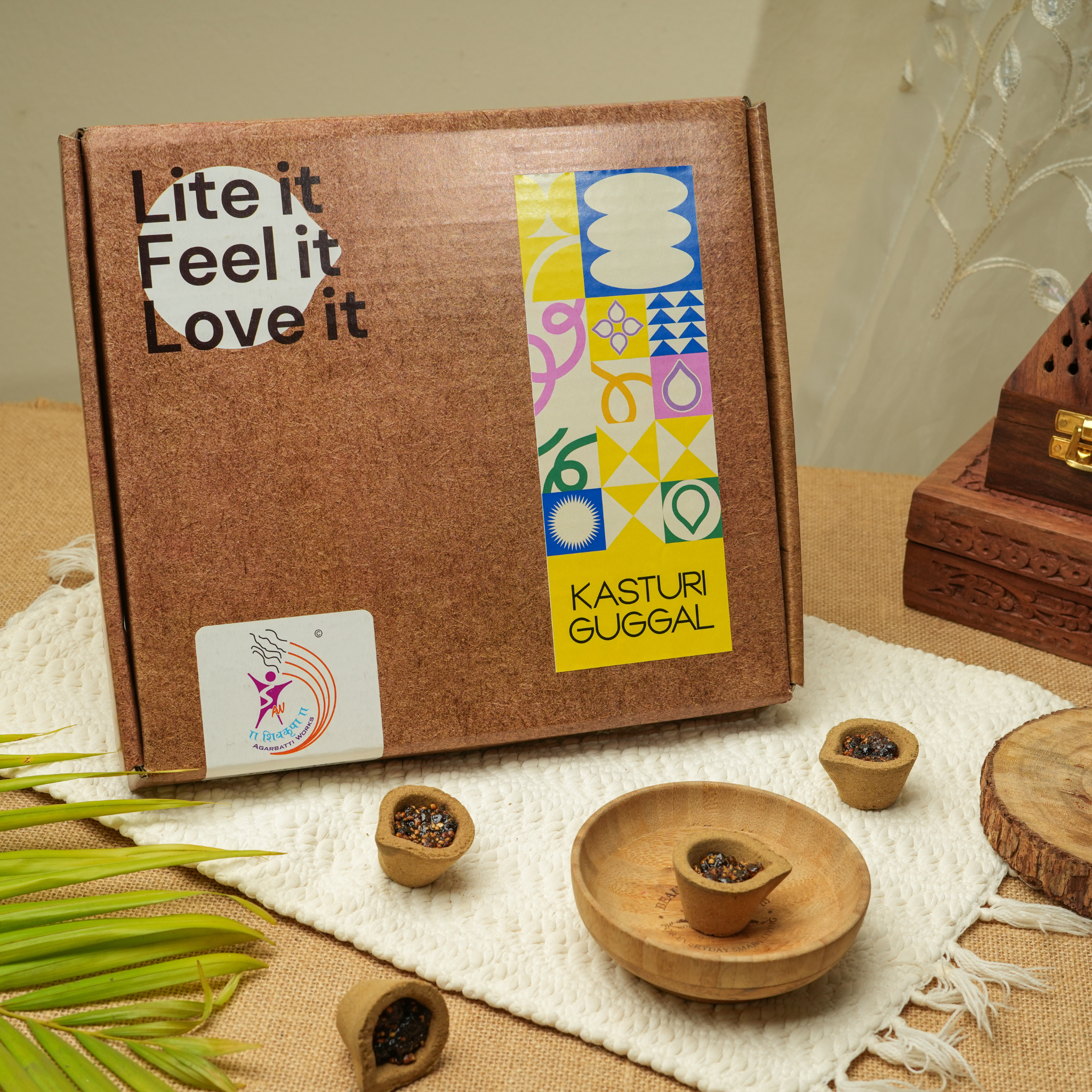 Kasturi Guggal Havan Cup 24Pcs