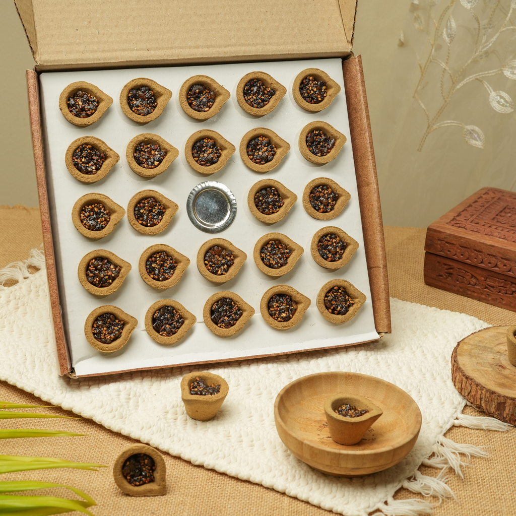 Kasturi Guggal Havan Cup 24Pcs