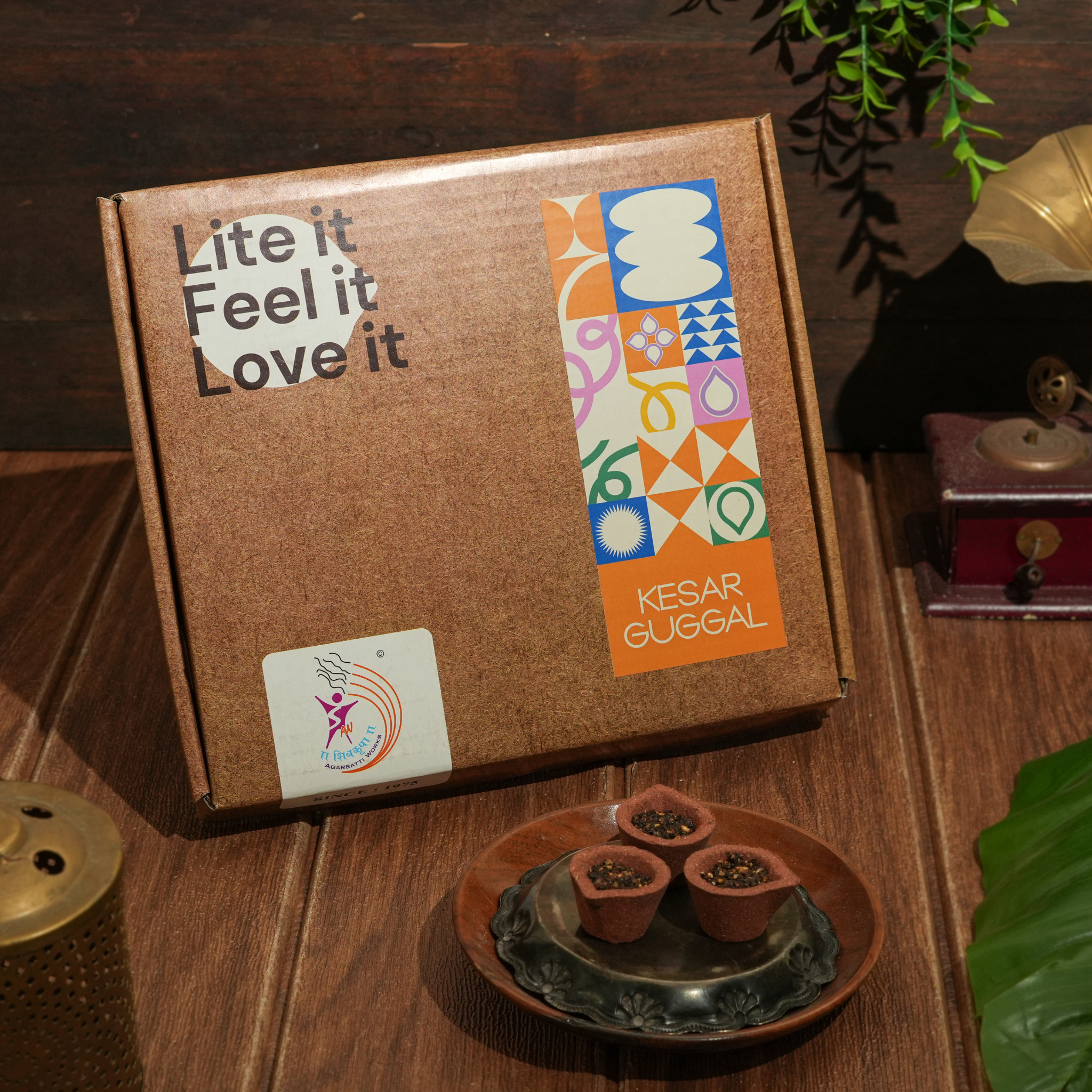 Kesar Guggal Havan Cup 24Pcs