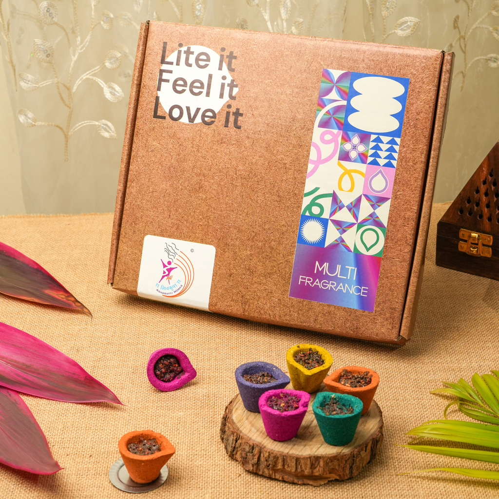 Multi Fragrance Havan Cup 24pcs