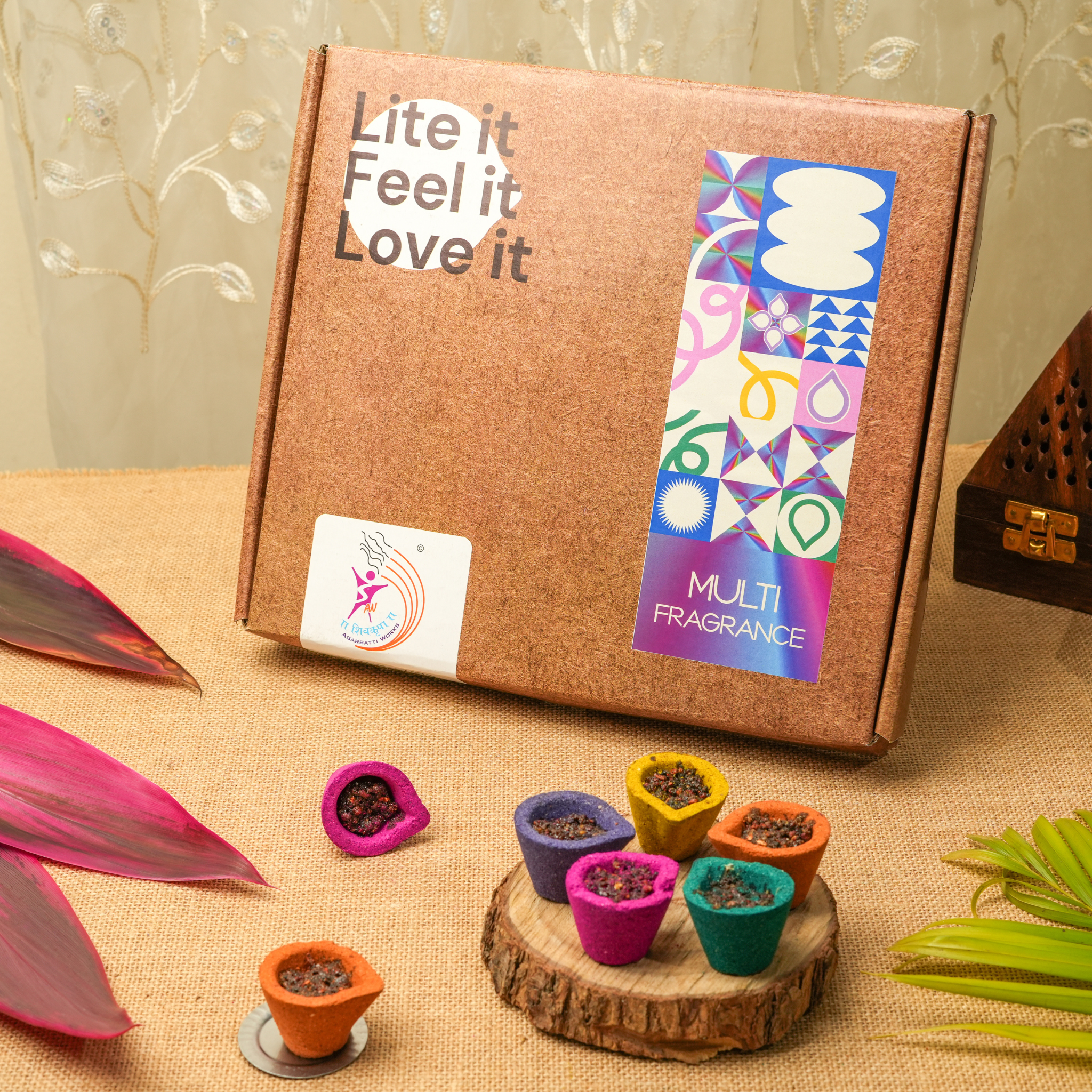 Multi Fragrance Havan Cup 24pcs