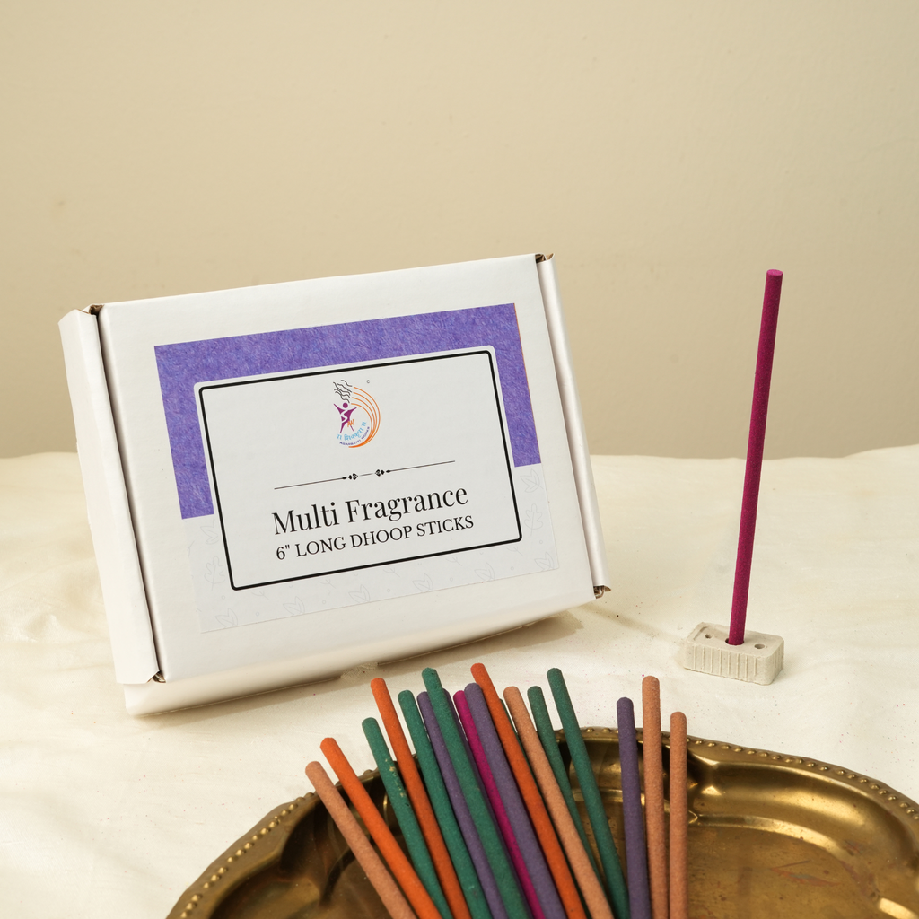 Multi Fragrance 6" Long Dhoop Sticks