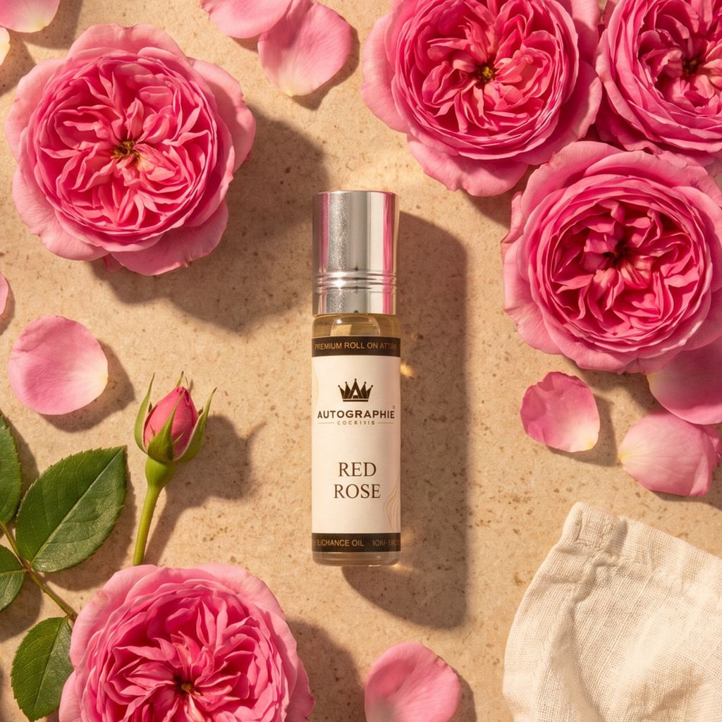 Red Rose Attar | Pure Rose Fragrance Oil