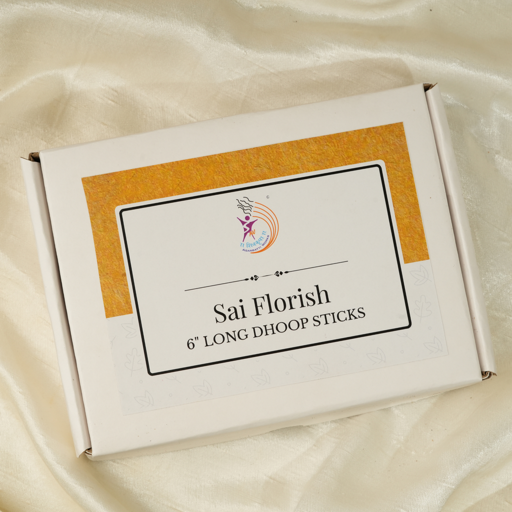 Sai Florish 6" Long Dhoop sticks