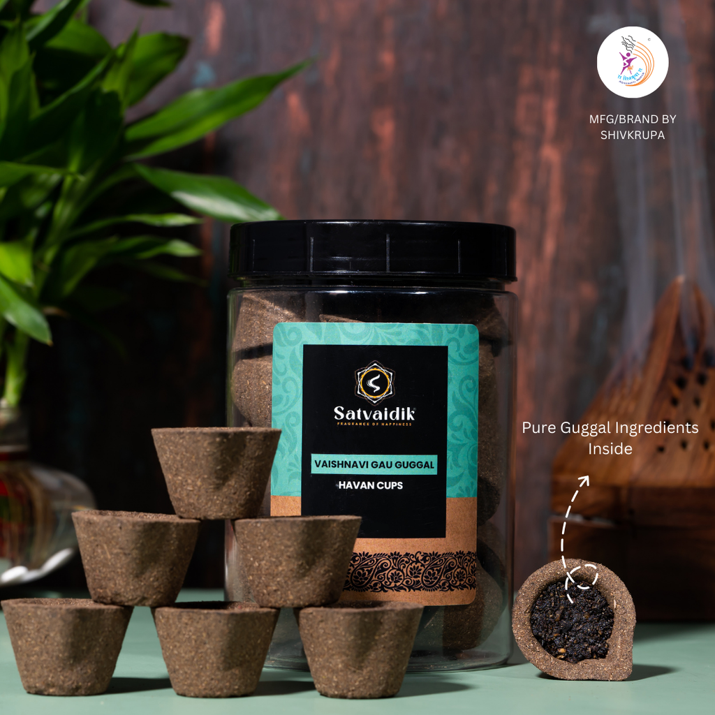 Vaishnavi Gau Guggal Dhoop Cup 24pcs