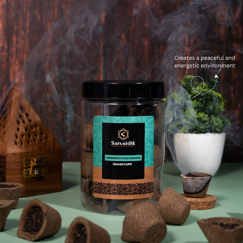 Vaishnavi Gau Guggal Dhoop Cup 24pcs