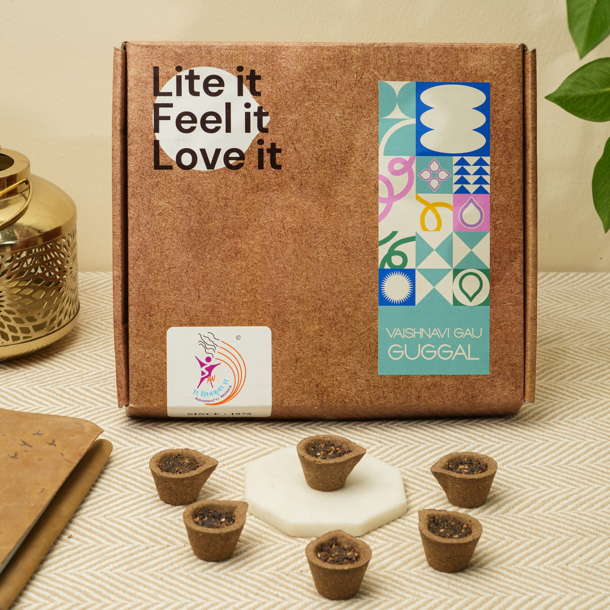 Vaishnavi Gau Guggal Havan Cup 24pcs